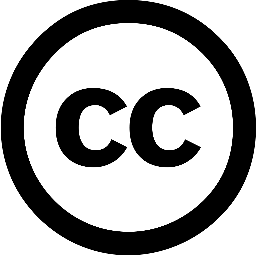 The Creative Commons logo.
