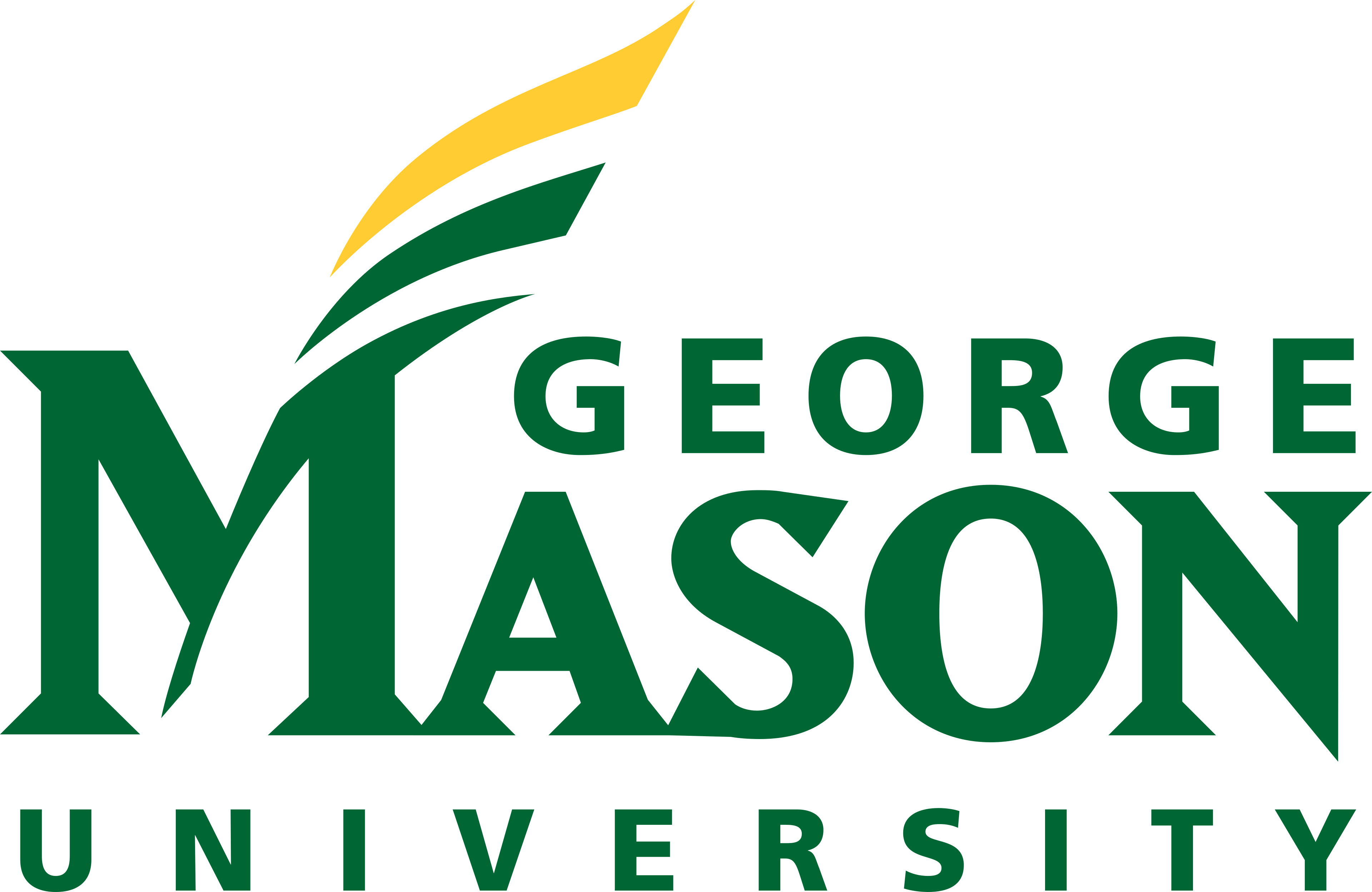 The George Mason University logo.